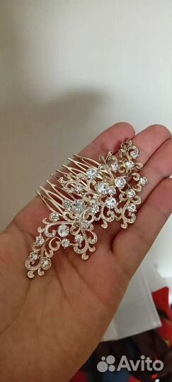 Свадебная диадема (заколка)