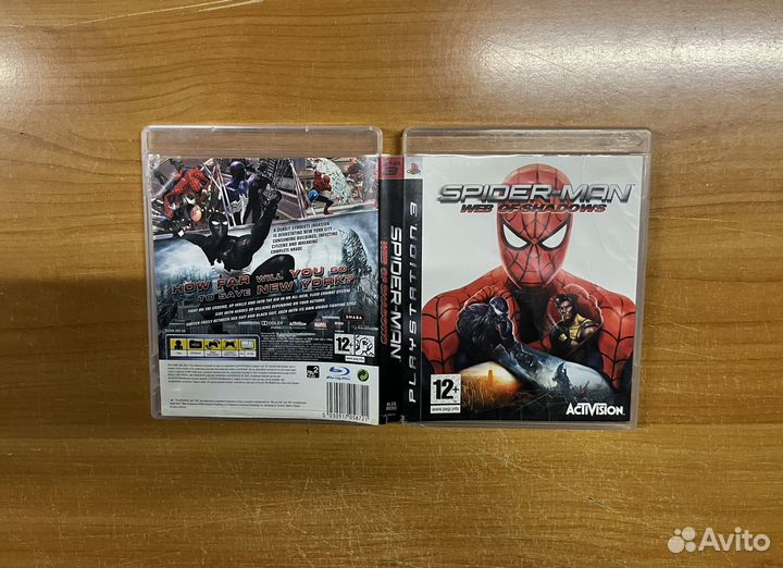 PS3 Spider-Man Web of Shadows