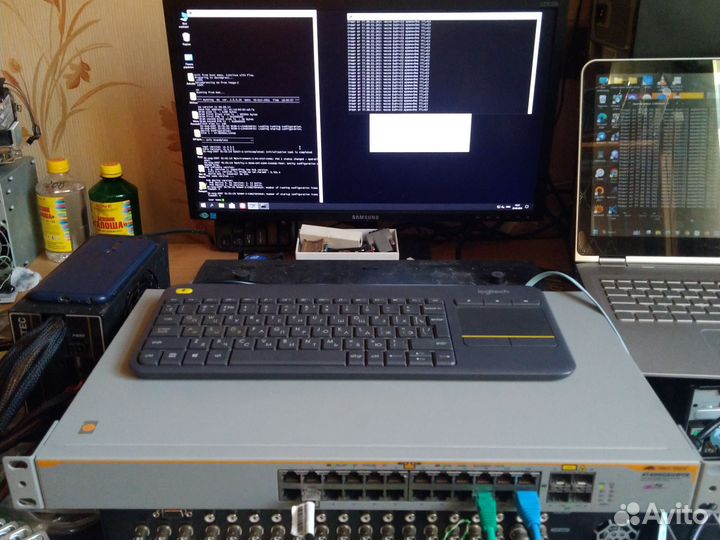 24 порта PoE гигабит коммутатор