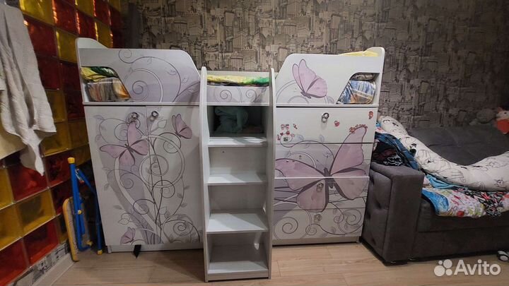 Детская кровать трансформер бу