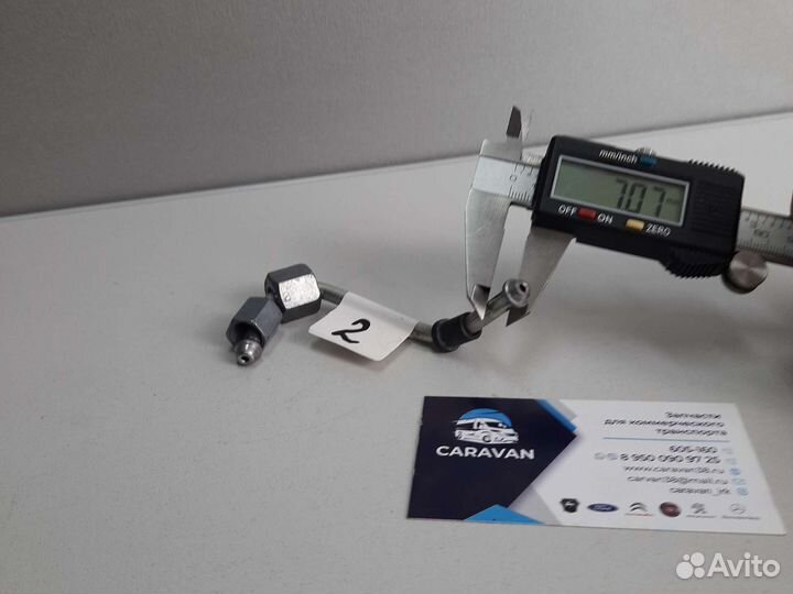 Трубка топливная на форсунку Ducato 2.3 2 50409748