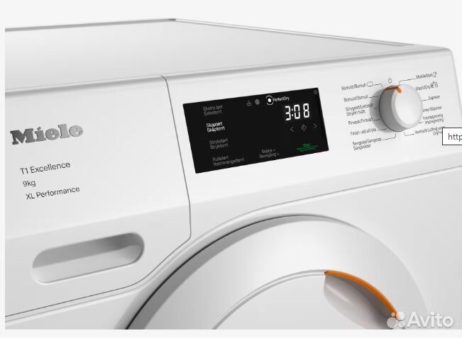 Сушильная машина miele TEC 374 WP