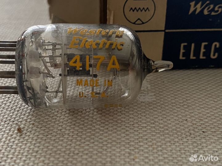 Радио лампа Western Electric 417a, 59 год