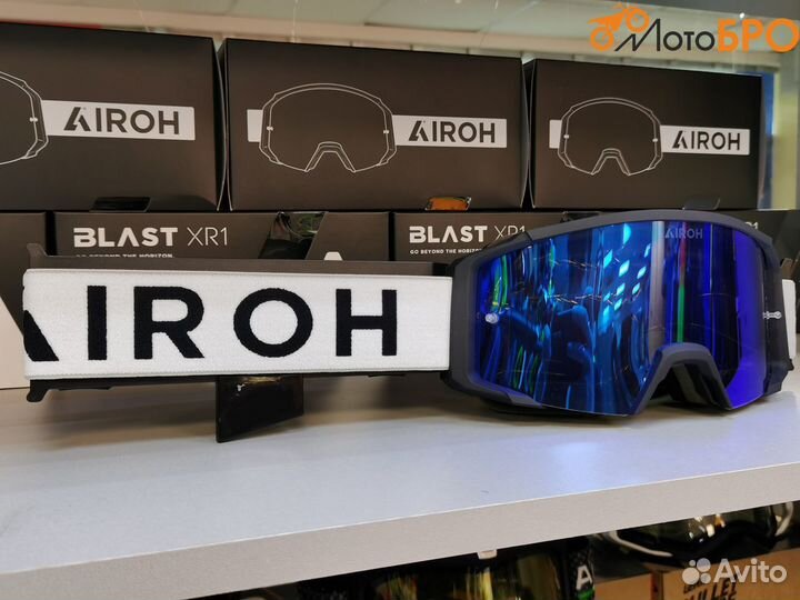 Очки кроссовые airoh goggle blast XR1