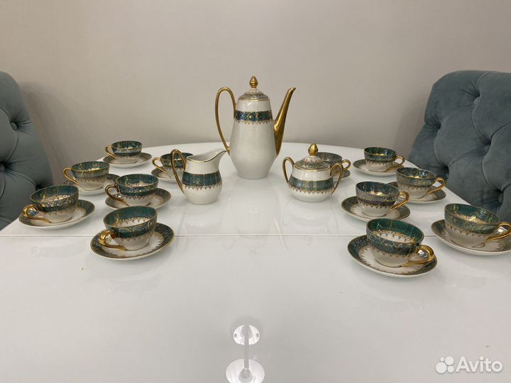 Винтажный Сервиз кофейный Limoges