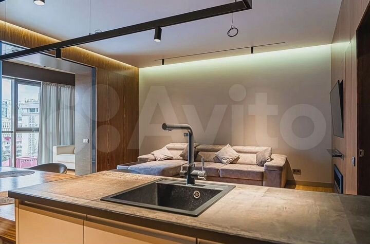 1-к. квартира, 60 м², 7/17 эт.