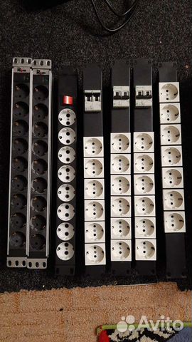 Блок силовых розеток Wize PRO wpdu1u-8