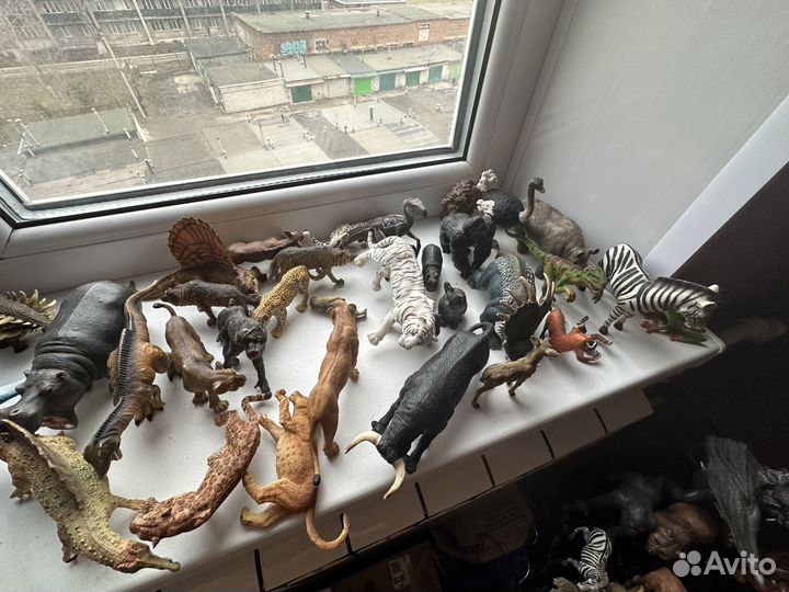 Фигурки schleich, фигурки papo