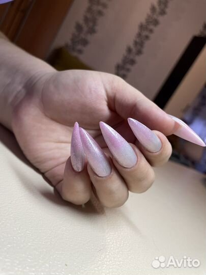Маникюр Гель лак Наращивание ногтей