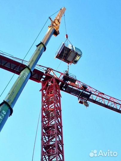 Кран башенный монтаж, ремонт и обслуживание