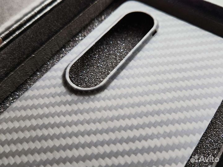 Z Fold 4 Премиум Карбон Чехол Samsung Galaxy