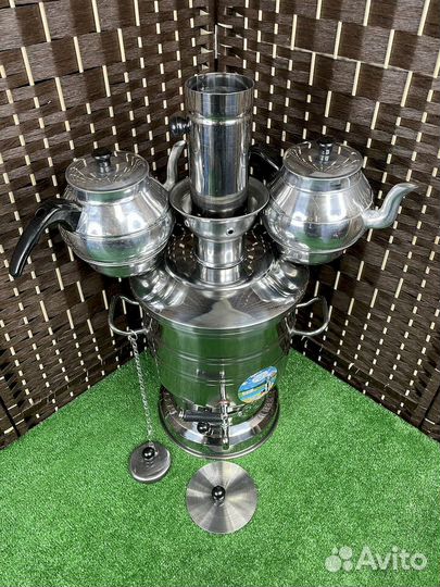 Турецкий самовар на дровах