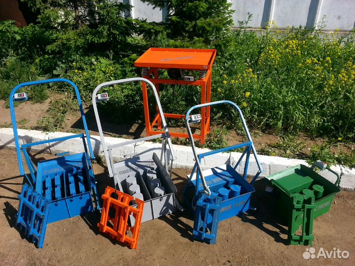 Станки для производства шлакоблоков, Станок