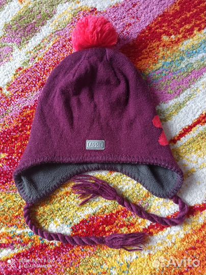 Шапка lassie 54 56 для девочки