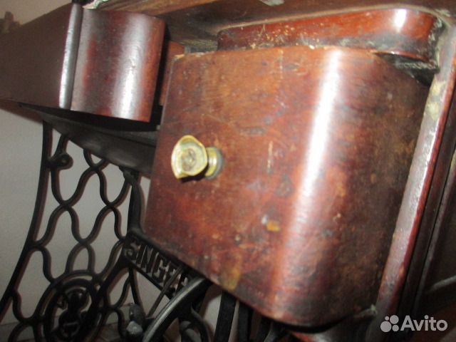 Станина чугунная и швейная машина singer 19 век