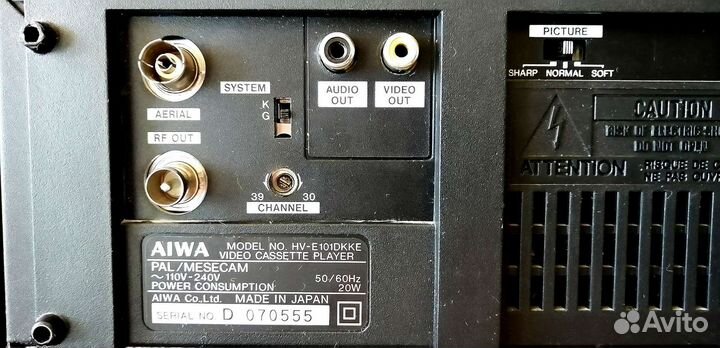 Видеоплеер aiwa HV-E101dkke Япония
