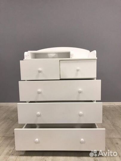 Комод пеленальный Incanto Agio 800/5 белый