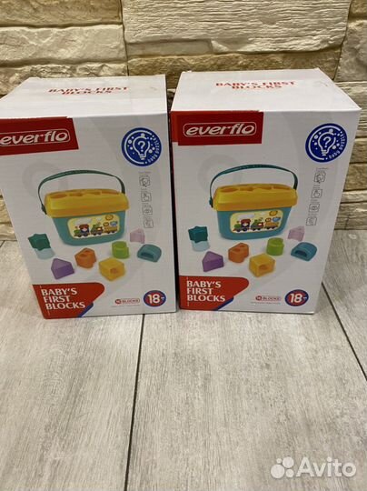 Сортер ведерко новый