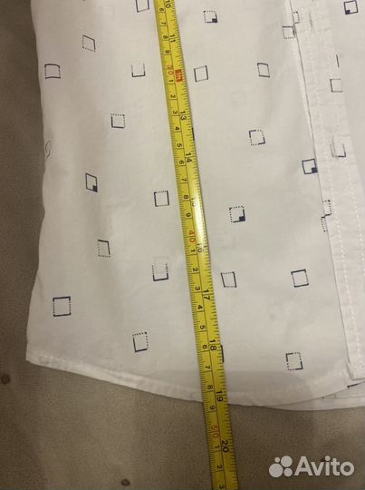 Рубашка белая р 116-122