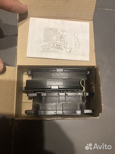 Тормозные колодки задние на Hyundai