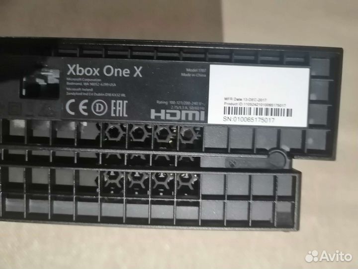 Xbox one x приставка