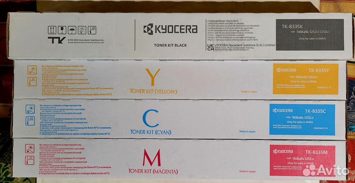 Kyocera TK-8335K TK-8335C TK-8335M TK-8335Y