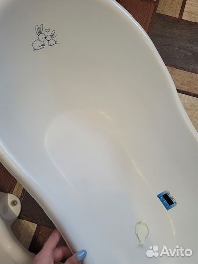 Ванночка для купания с термометром