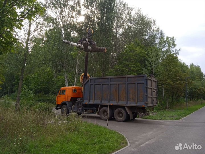 Вывоз мусора демонтаж, снос построек камаз ломовоз