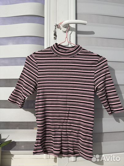 Винтажный плащ / водолазка monki