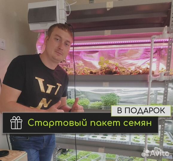 Стеллаж для гидропоники