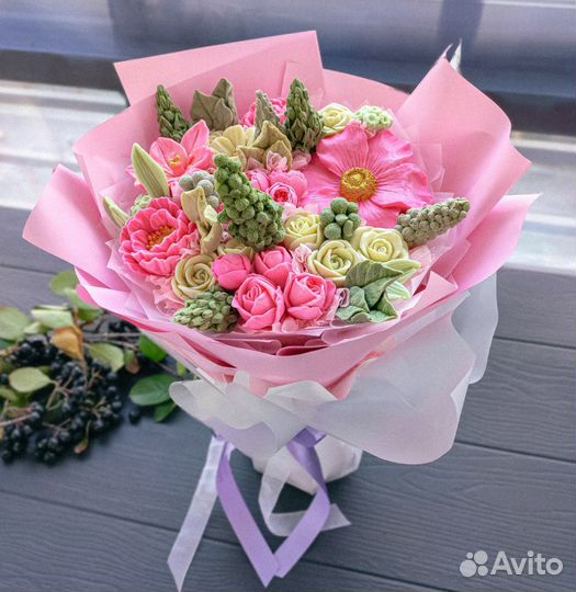 Букет из шоколадных цветов Подарок