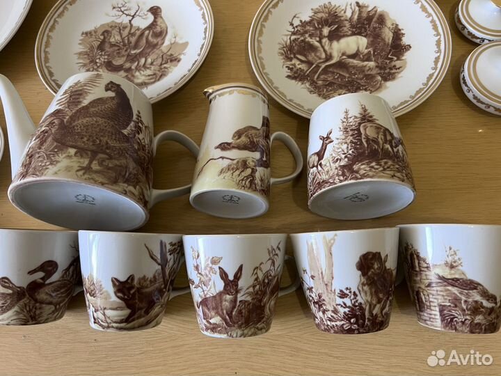 Fine china lichte сервиз гдр охота