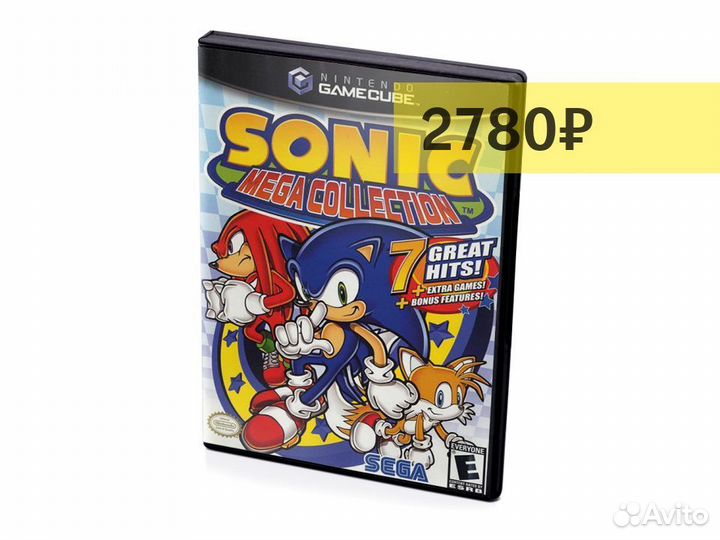 Sonic Mega Collection, б/у, английский (GameCube)