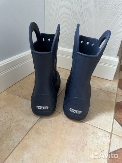 Резиновые сапоги crocs 33-34