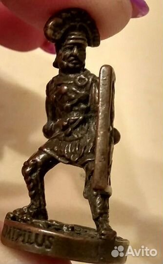 Солдатик металлический из Киндер сюрприза