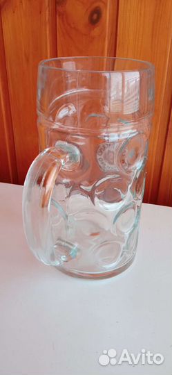 Фирменная пивная кружка 1 л Новая