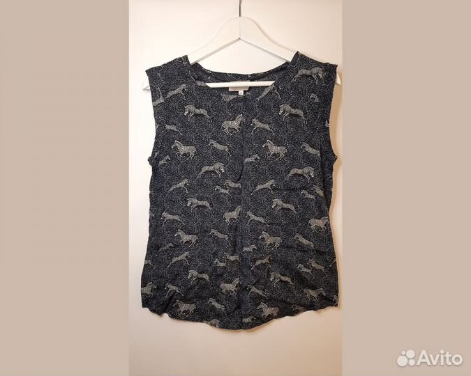 Топ зебры 46 синий poem