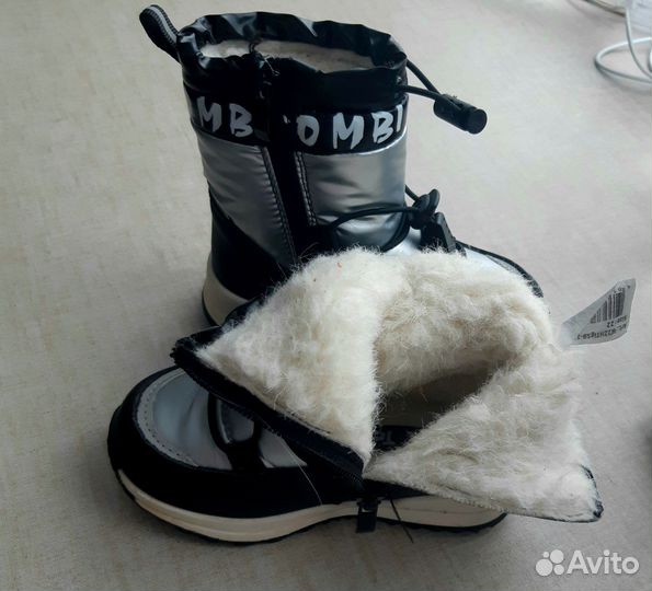 Ботинки зимние для девочки 22