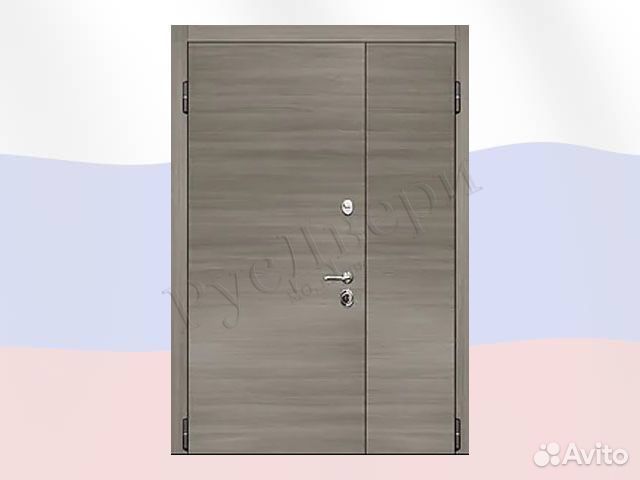 Офисная металлическая входная дверь