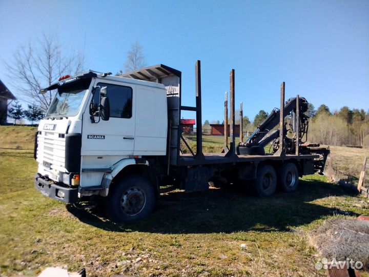 Scania 142H с КМУ, 1995