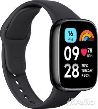 Xiaomi Redmi Watch 3 Active,черный