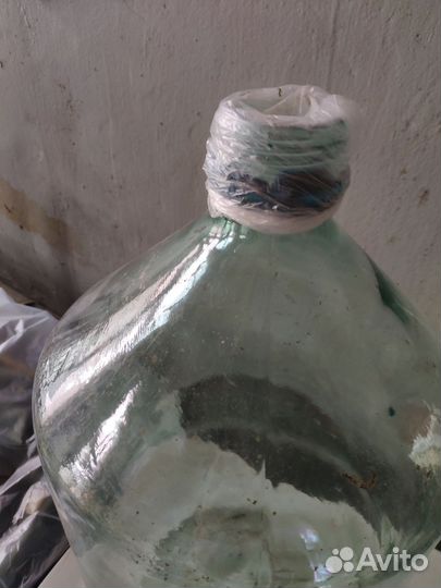 Бутыль стеклянная 20 литров