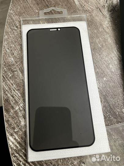 Стекло защитное антишпион iPhone 11, xr