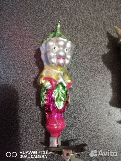Елочные игрушки СССР
