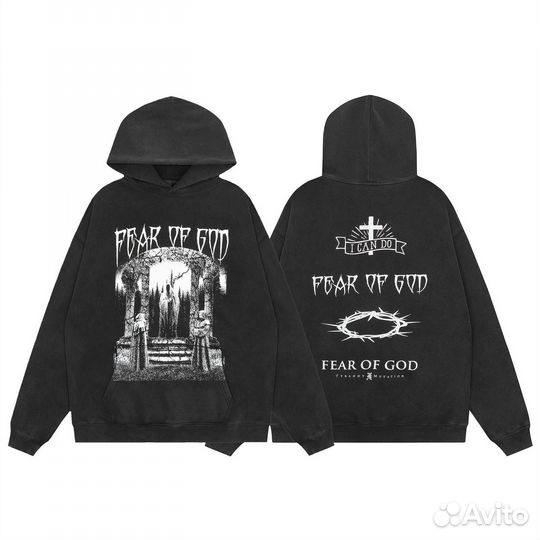 Худи Fear of god Essentials