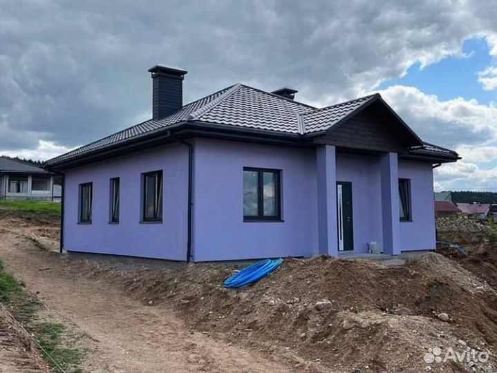 Дом под ключ 90 м2 в ипотеку