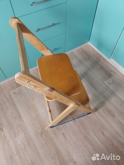 Стул складной, растущий детский