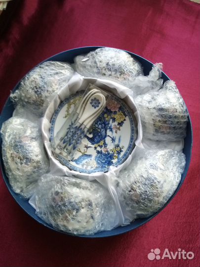 Чайный сервиз новый (фарфор 6 персон) Elan Gallery