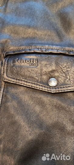 Мужской кожаный пилот Schott