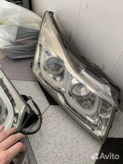 Фары chevrolet cruze wag style с линзой
